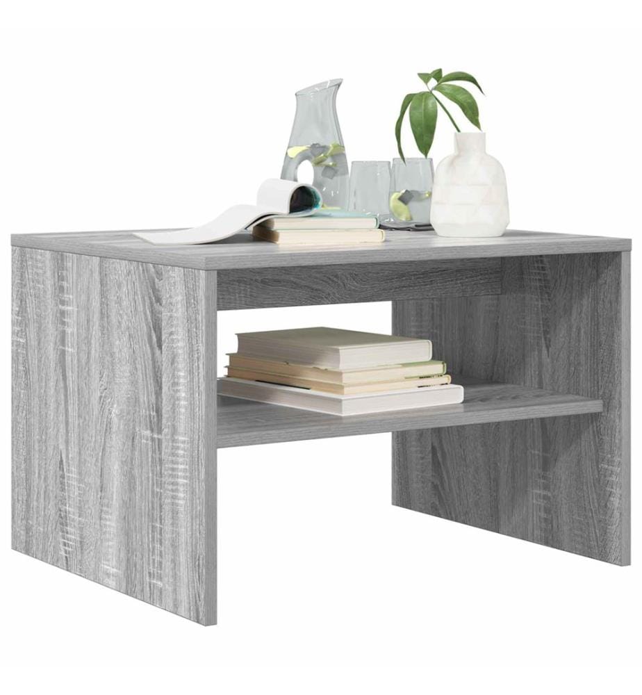 Couchtisch Graues Sonoma 60 x 50 x 40 cm Holzwerkstoff