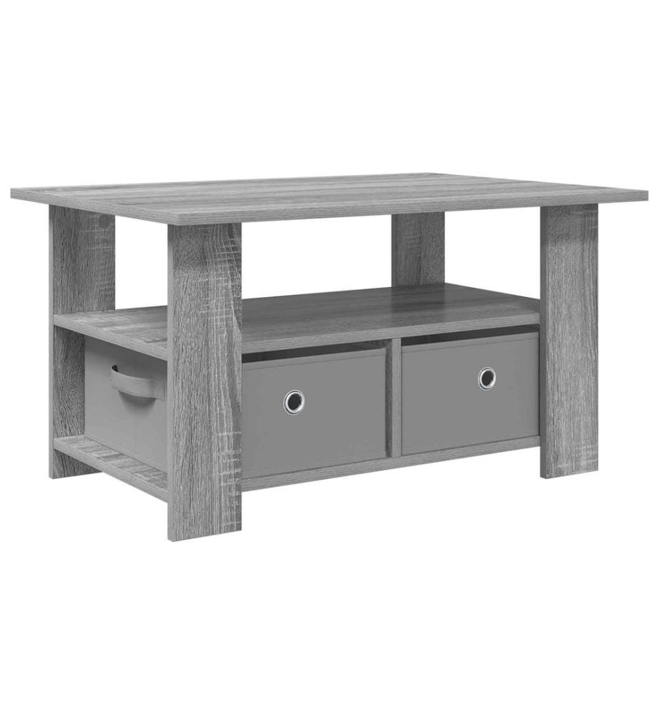 Couchtisch Graues Sonoma 77 x 55 x 42 cm Holzwerkstoff