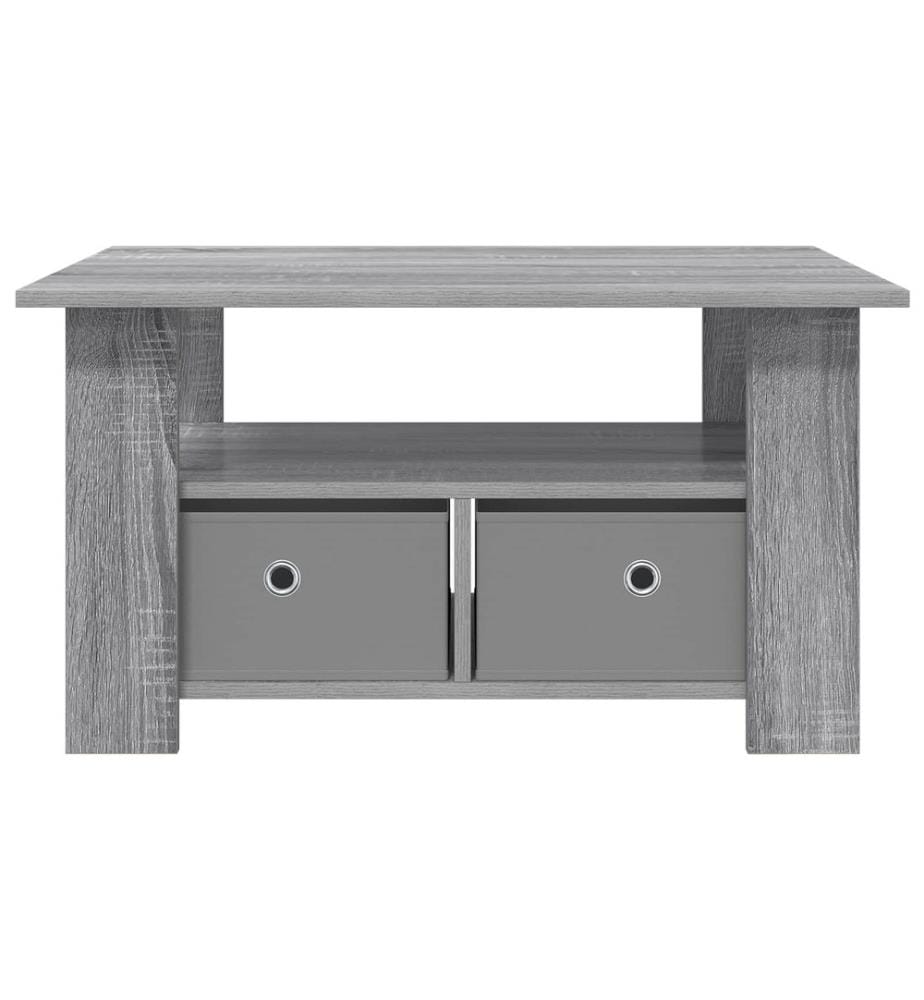 Couchtisch Graues Sonoma 77 x 55 x 42 cm Holzwerkstoff