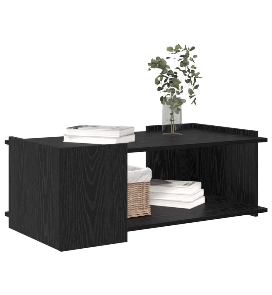 Couchtisch Schwarze Eiche 90 x 50 x 33 cm Holzwerkstoff