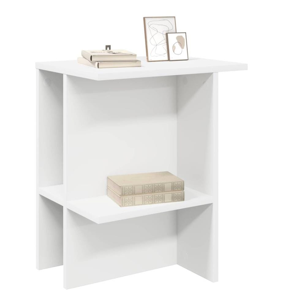 Couchtisch 2 pcs Weiss 40 x 30 x 49 cm Holzwerkstoff