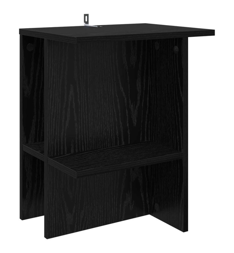 Couchtisch Schwarze Eiche 40 x 30 x 49 cm Holzwerkstoff
