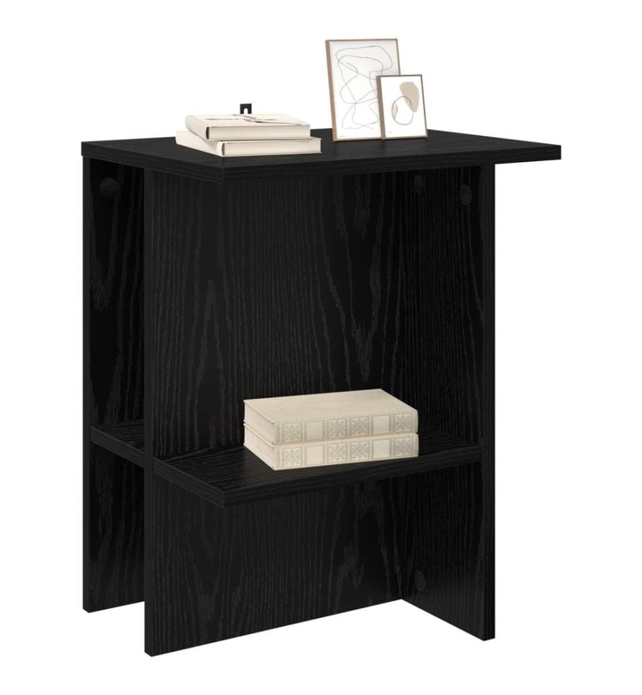 Couchtisch Schwarze Eiche 40 x 30 x 49 cm Holzwerkstoff