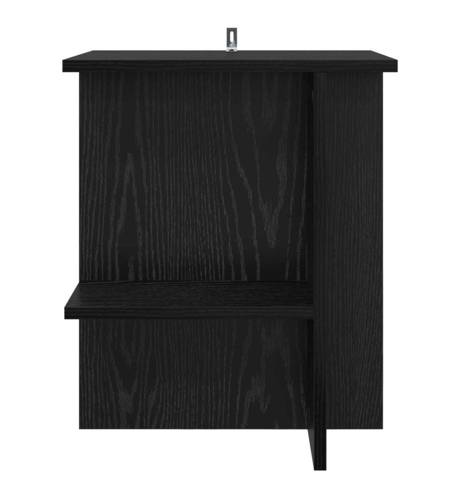 Couchtisch Schwarze Eiche 40 x 30 x 49 cm Holzwerkstoff