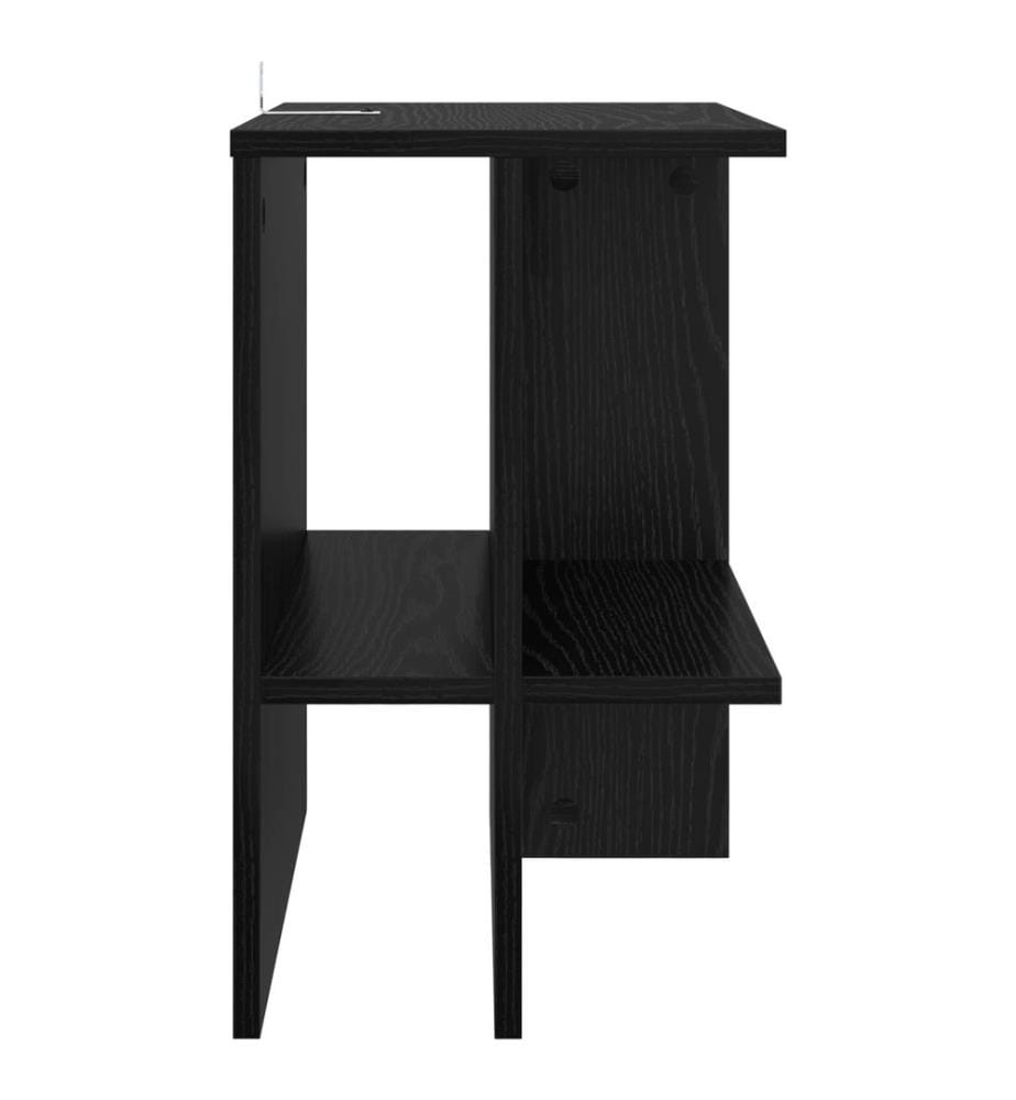 Couchtisch Schwarze Eiche 40 x 30 x 49 cm Holzwerkstoff