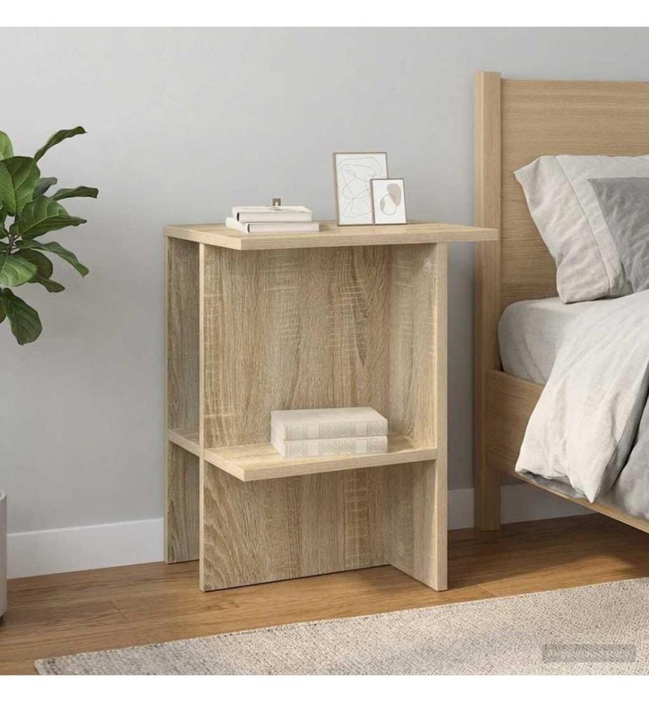 Couchtisch 2 pcs Sonoma-Eiche 40 x 30 x 49 cm Holzwerkstoff