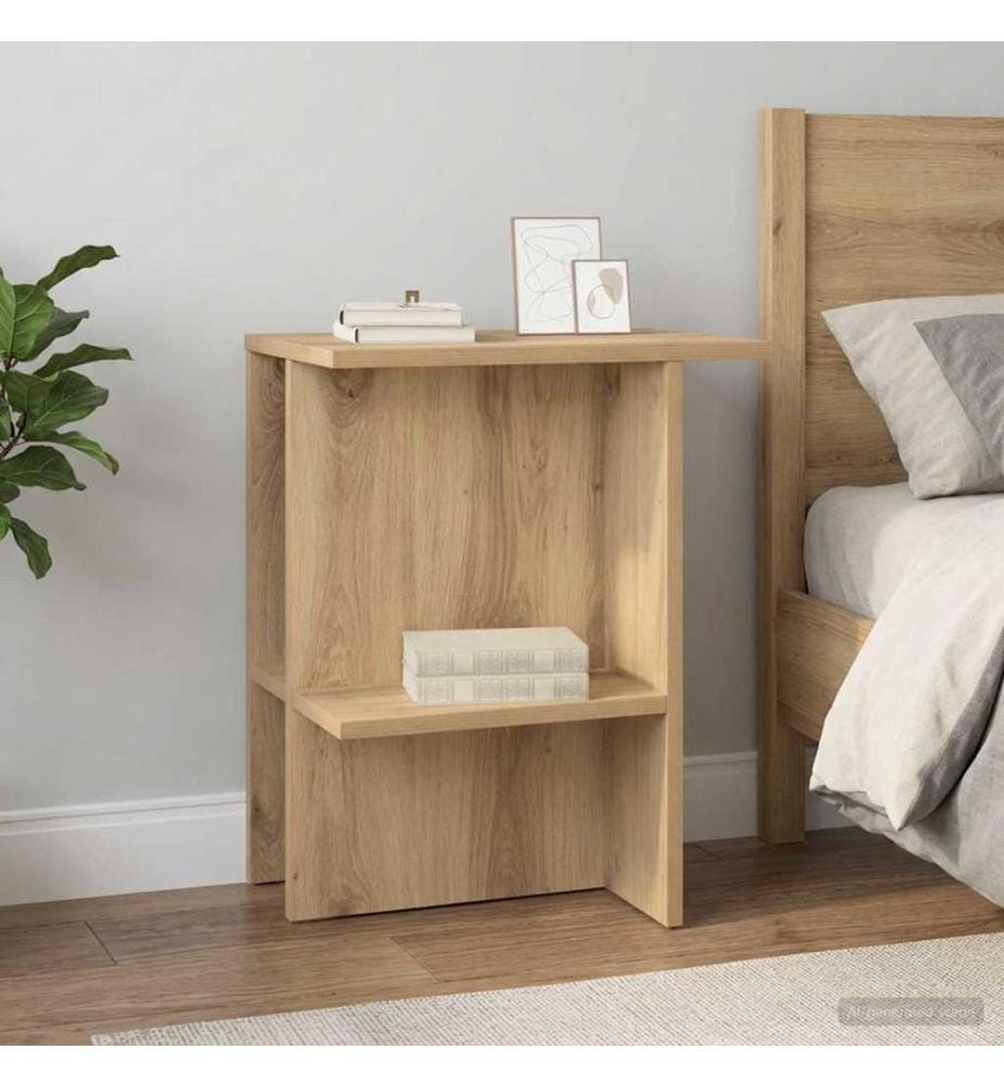 Couchtisch Artisan-Eiche 40 x 30 x 49 cm Holzwerkstoff