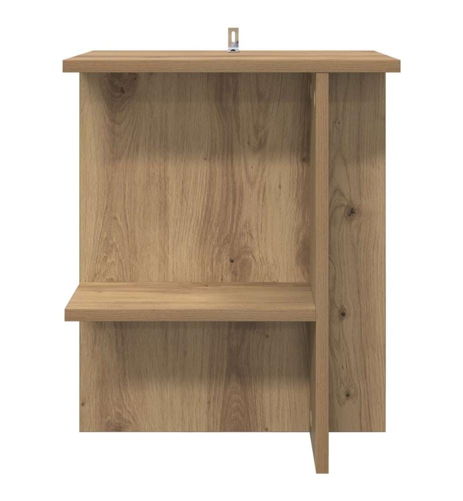 Couchtisch Artisan-Eiche 40 x 30 x 49 cm Holzwerkstoff