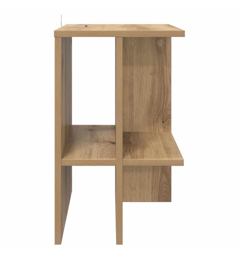 Couchtisch Artisan-Eiche 40 x 30 x 49 cm Holzwerkstoff