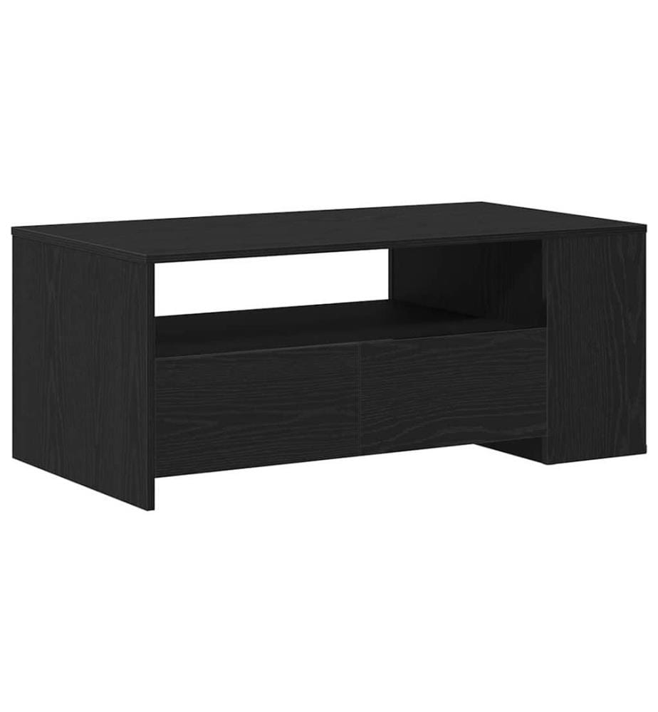 Couchtisch Schwarz Eichen-Optik 102 x 55 x 43,5 cm