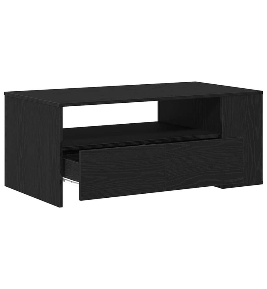 Couchtisch Schwarz Eichen-Optik 102 x 55 x 43,5 cm