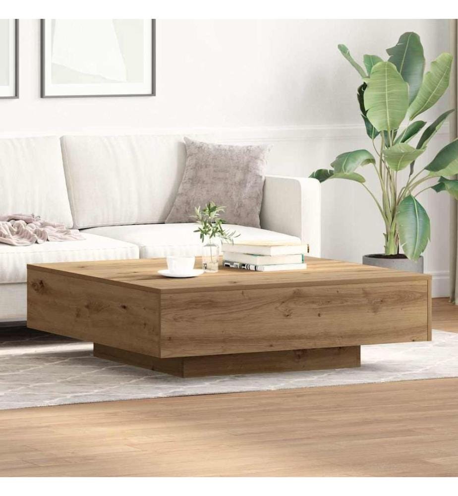 Couchtisch Artisan-Eiche 100 x 100 x 31 cm