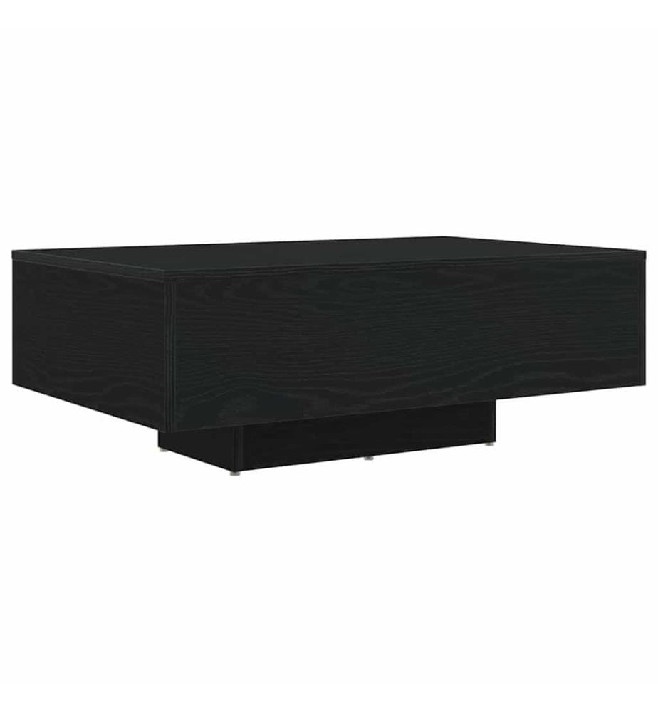 Couchtisch Schwarz Eichen-Optik 85 x 55 x 31 cm Holzwerkstoff