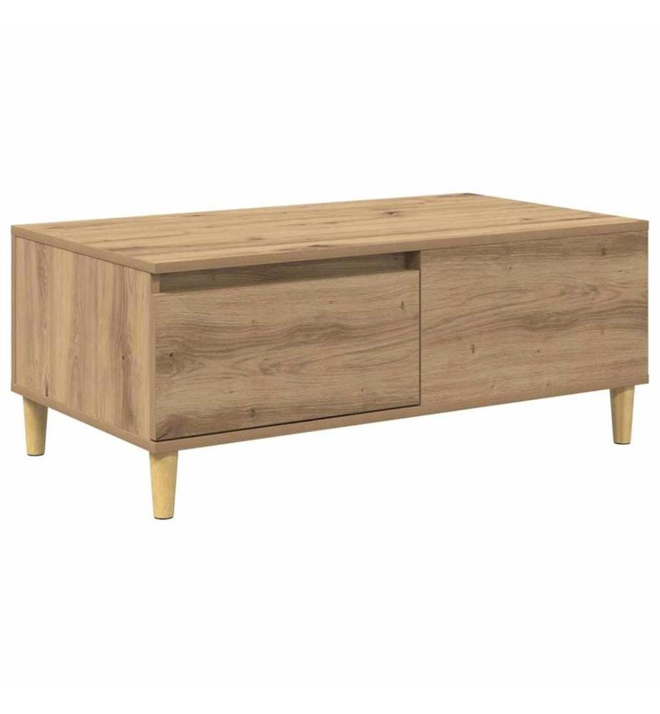 Couchtisch Artisan-Eiche 90 x 50 x 35 cm Holzwerkstoff