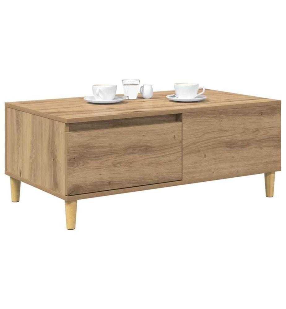 Couchtisch Artisan-Eiche 90 x 50 x 35 cm Holzwerkstoff