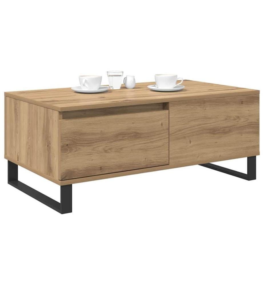 Couchtisch Artisan-Eiche 90 x 50 x 36,5 cm Holzwerkstoff