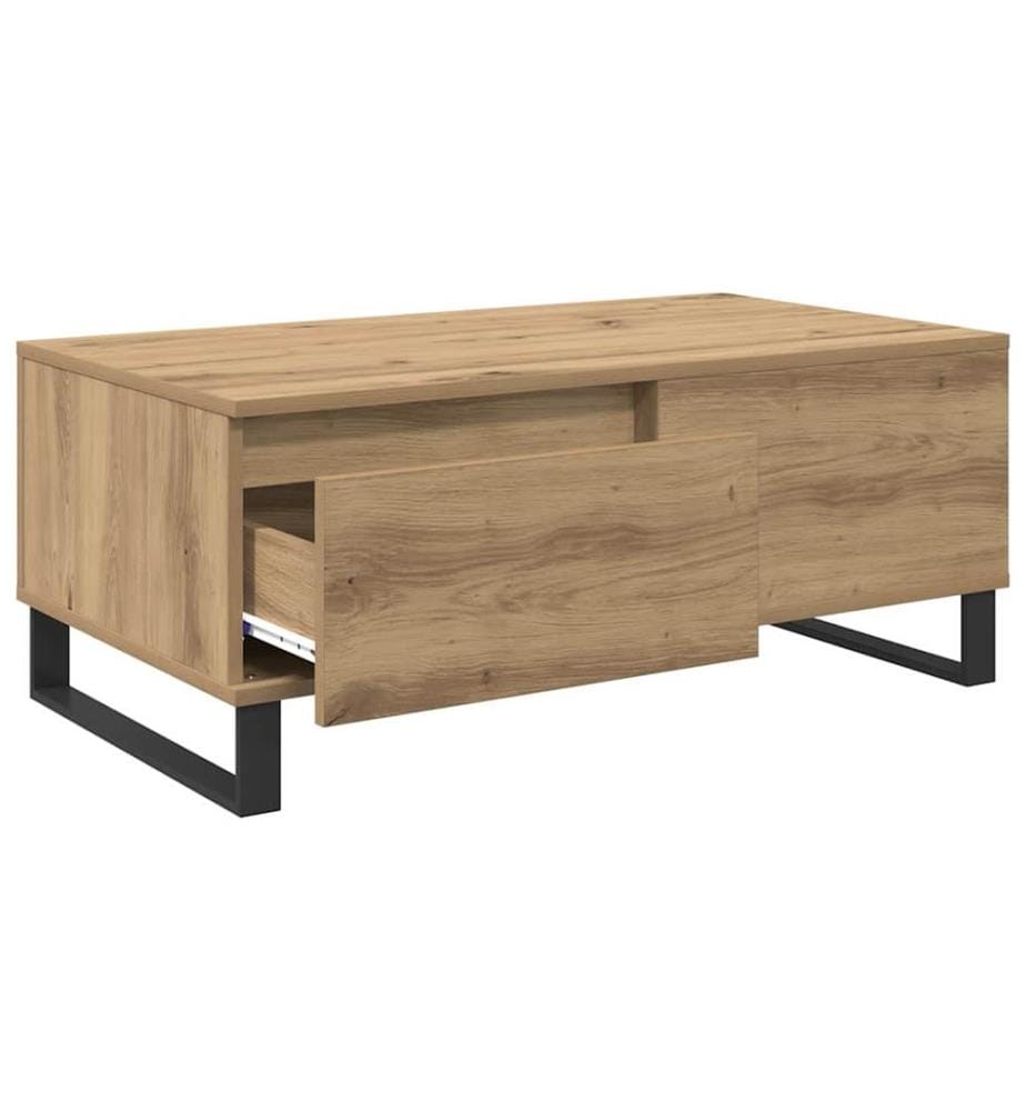 Couchtisch Artisan-Eiche 90 x 50 x 36,5 cm Holzwerkstoff