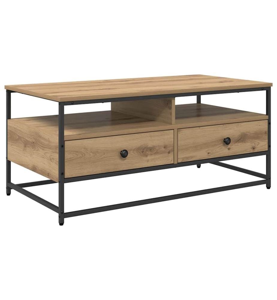 Couchtisch Artisan-Eiche 100 x 51 x 45 cm Holzwerkstoff