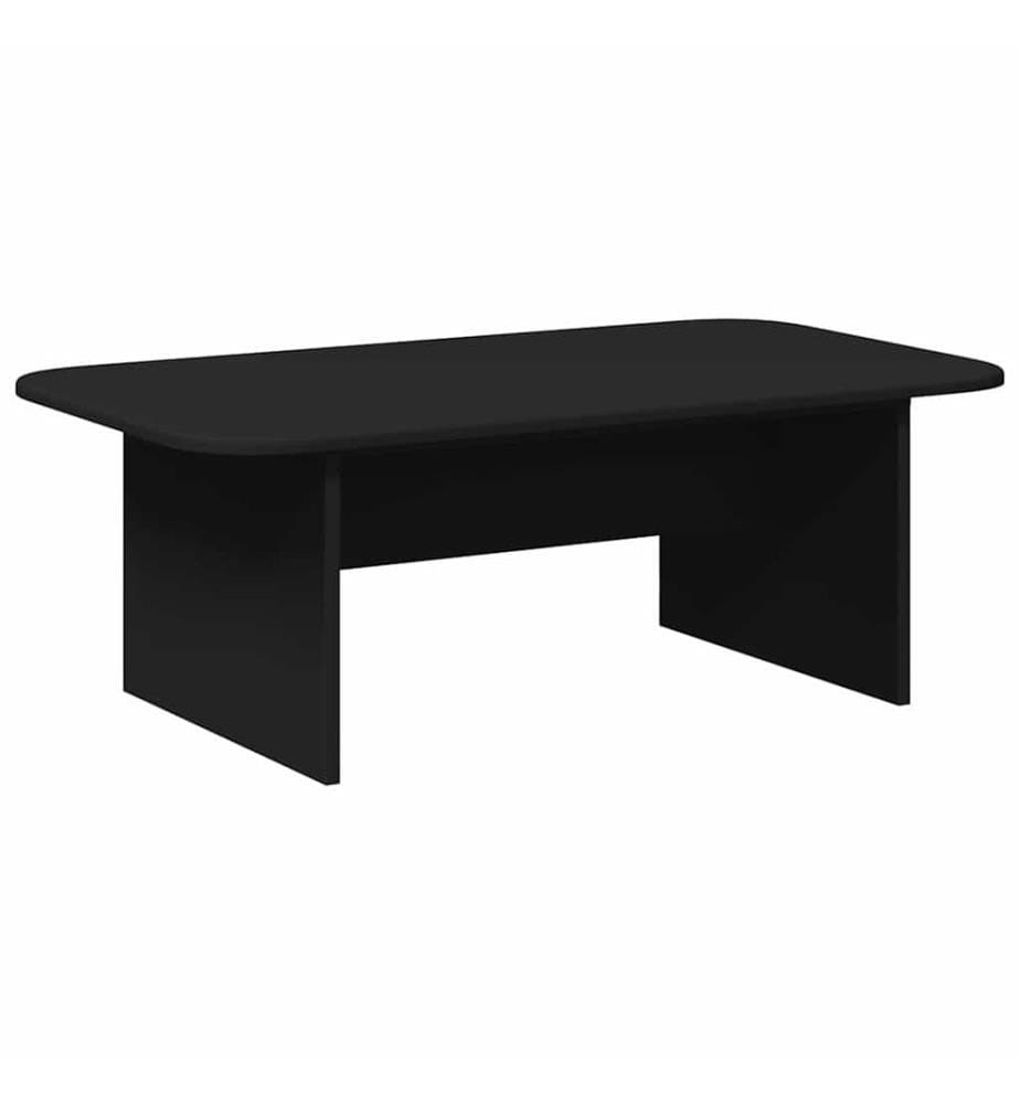 Couchtisch Schwarz 93 x 53 x 33 cm Holzwerkstoff