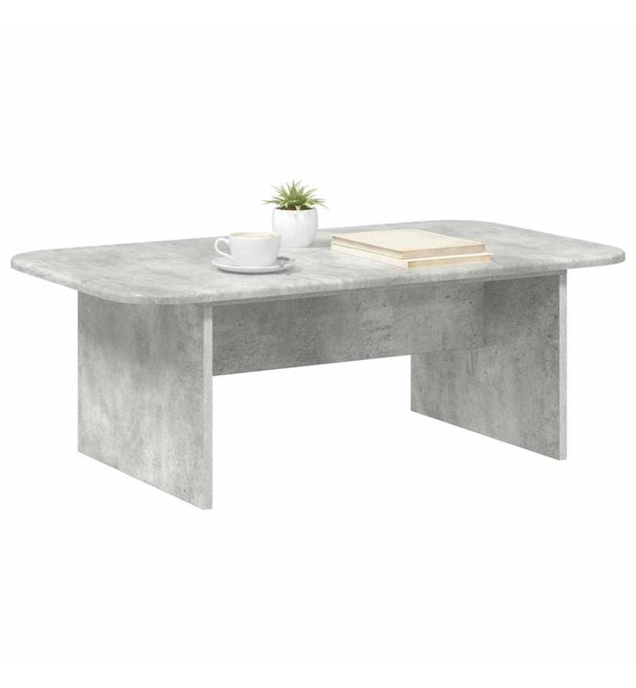 Couchtisch Beton Grau 93 x 53 x 33 cm Holzwerkstoff