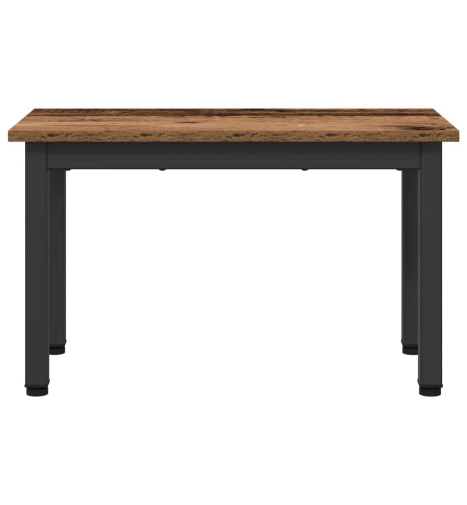 Table basse Bois ancien 60 x 30 x 36 cm Bois d'ingénierie