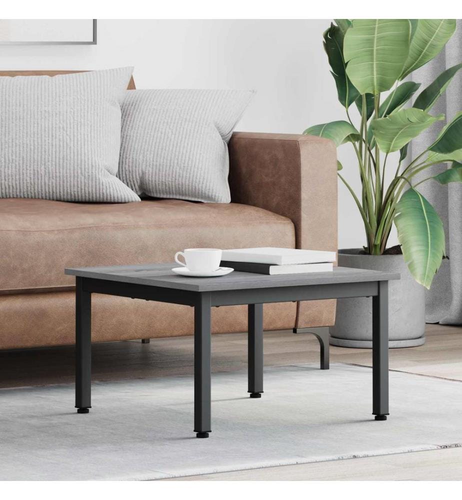 Couchtisch Graues Sonoma 60 x 60 x 36 cm Holzwerkstoff