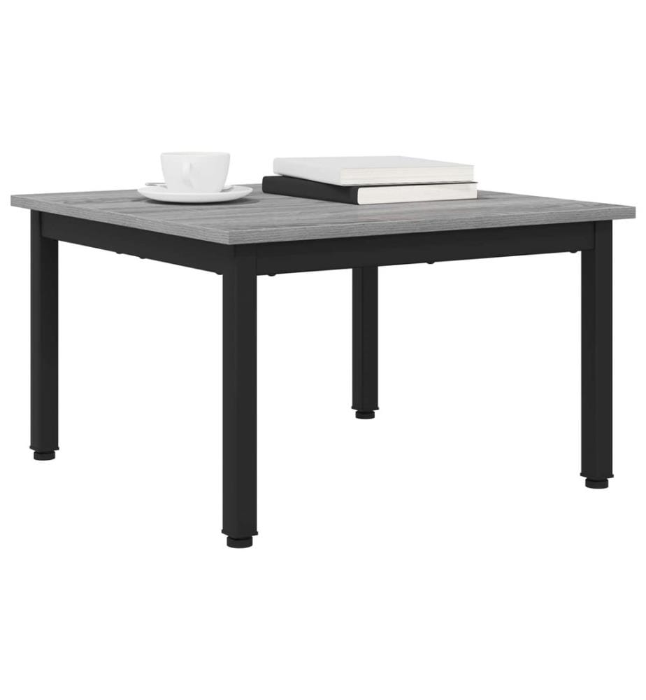 Couchtisch Graues Sonoma 60 x 60 x 36 cm Holzwerkstoff