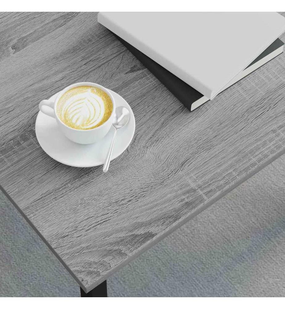Couchtisch Graues Sonoma 60 x 60 x 36 cm Holzwerkstoff
