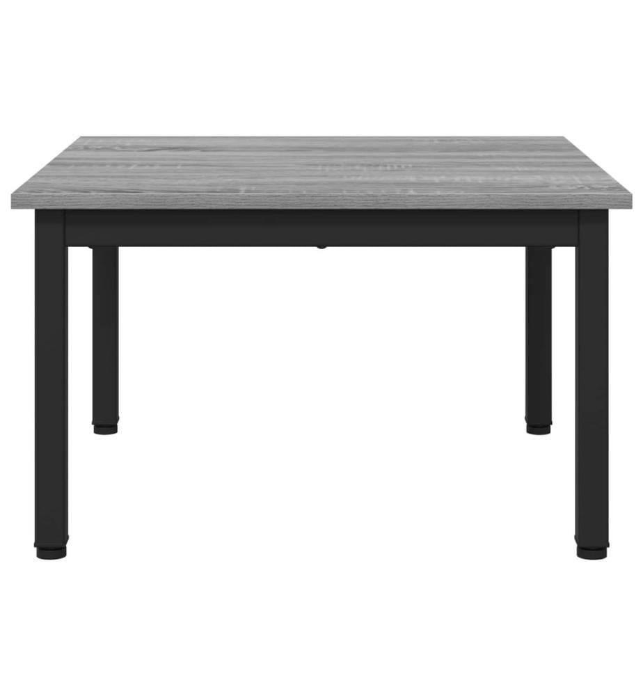 Couchtisch Graues Sonoma 60 x 60 x 36 cm Holzwerkstoff