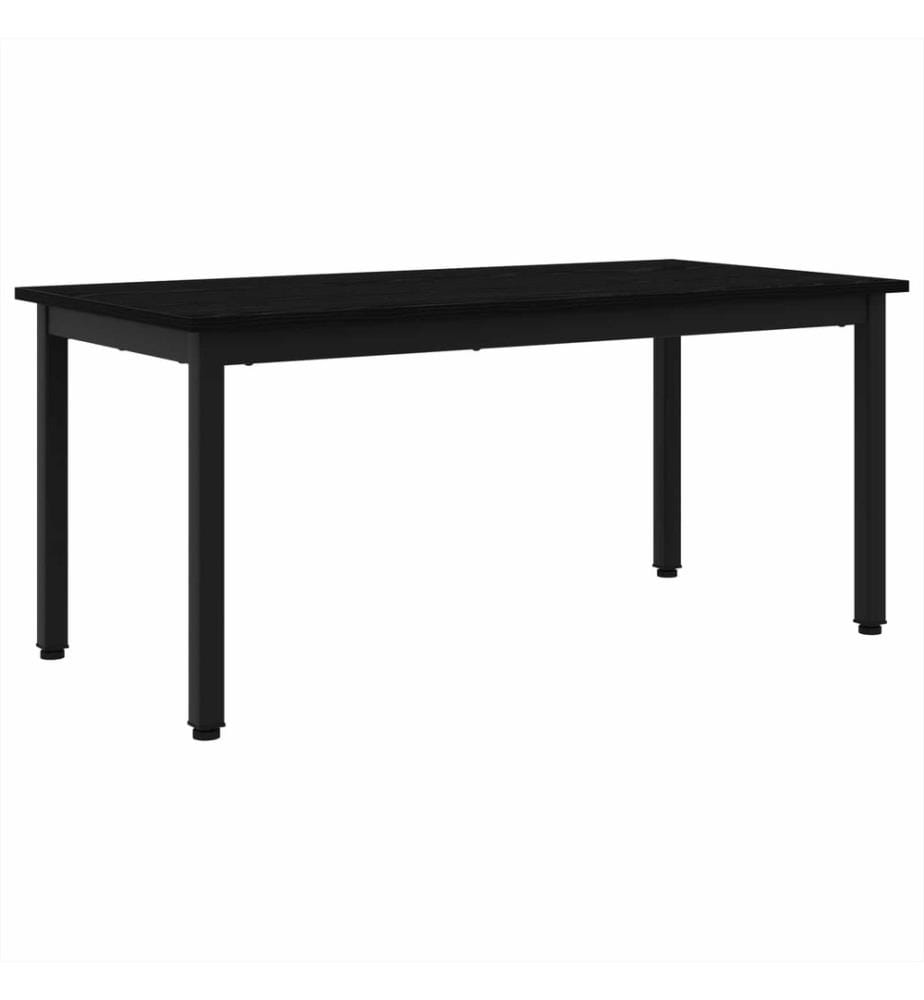 Couchtisch Schwarz Eichen-Optik 100 x 50 x 45 cm Holzwerkstoff