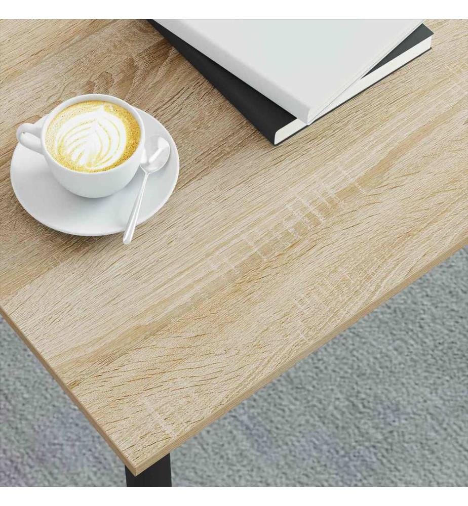 Couchtisch Sonoma 80 x 80 x 45 cm Holzwerkstoff