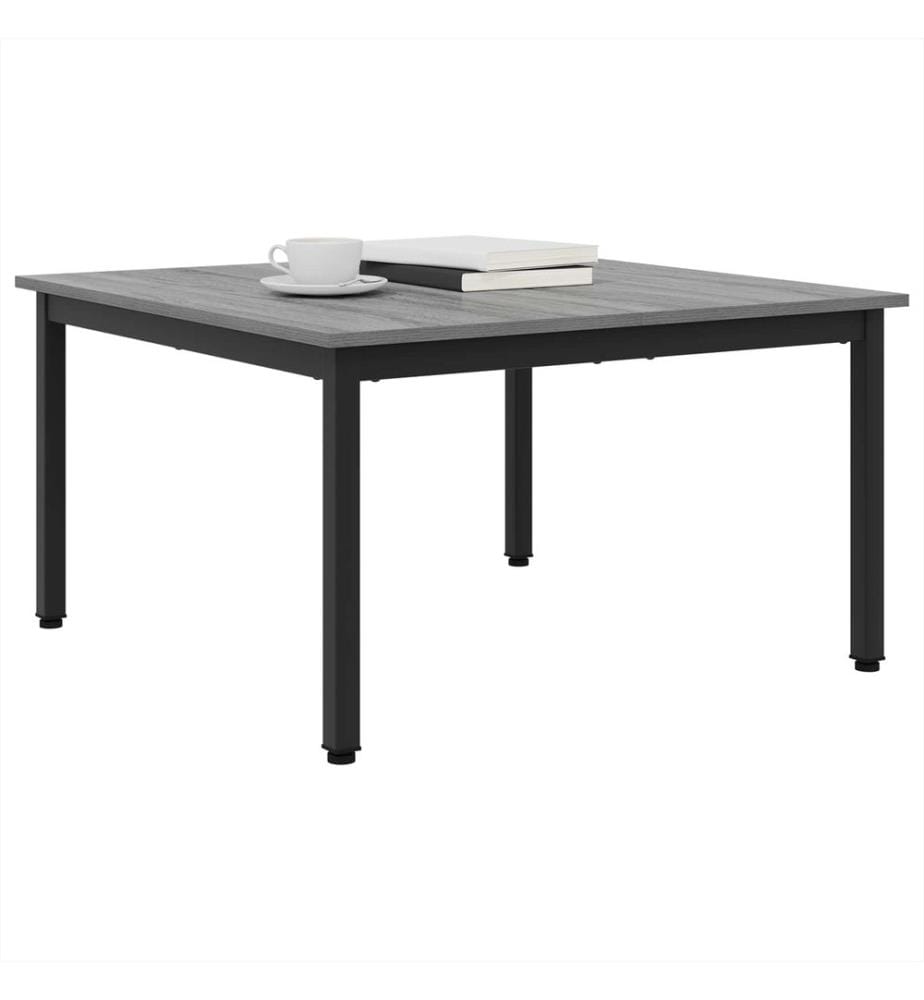 Couchtisch Graues Sonoma 80 x 80 x 45 cm Holzwerkstoff