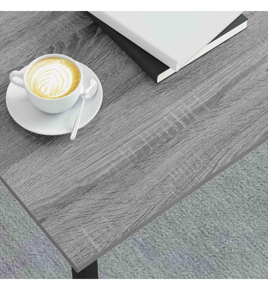 Couchtisch Graues Sonoma 80 x 80 x 45 cm Holzwerkstoff