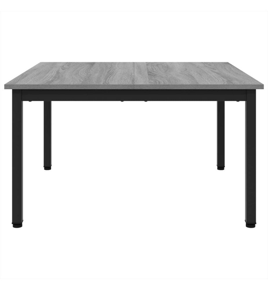 Couchtisch Graues Sonoma 80 x 80 x 45 cm Holzwerkstoff