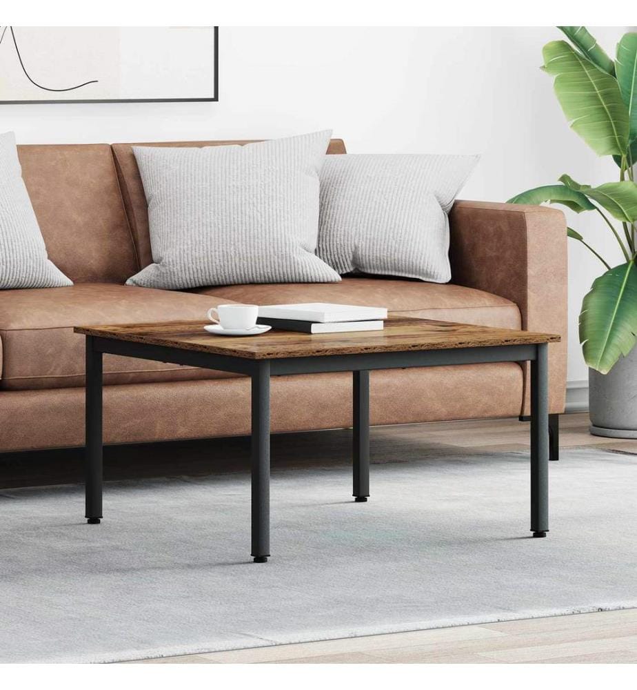 Couchtisch Altholz 80 x 80 x 45 cm Holzwerkstoff