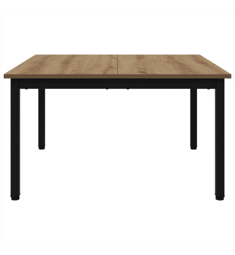 Couchtisch Kunsthandwerk Eiche 80 x 80 x 45 cm Holzwerkstoff