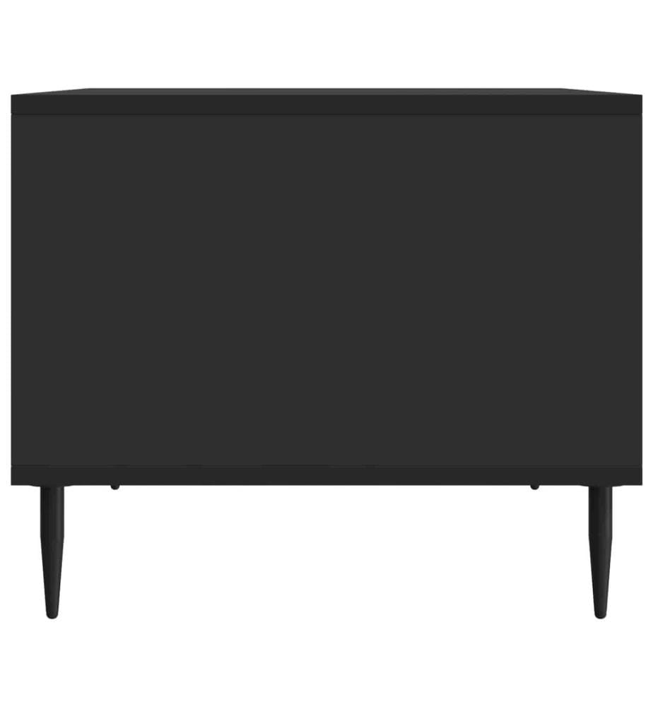 Couchtisch Schwarz 90 x 50 x 40 cm Holzwerkstoff