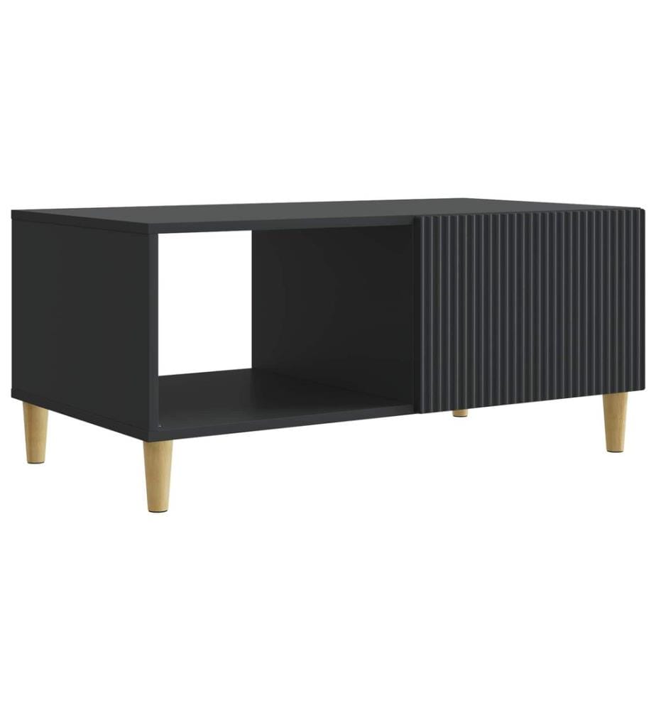 Couchtisch Schwarz 90 x 50 x 40 cm Holzwerkstoff
