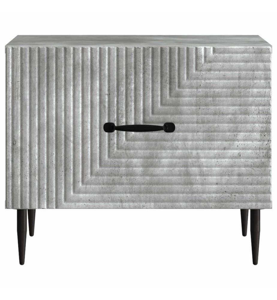 Couchtisch Betongrau 49 x 50 x 40 cm Holzwerkstoff
