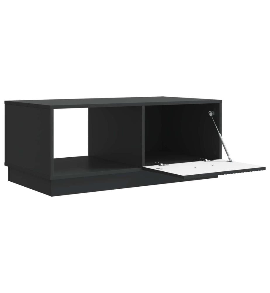 Couchtisch Schwarz 90 x 50 x 37 cm Holzwerkstoff