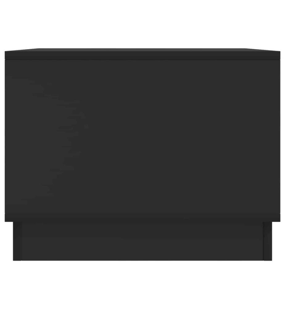 Couchtisch Schwarz 90 x 50 x 37 cm Holzwerkstoff