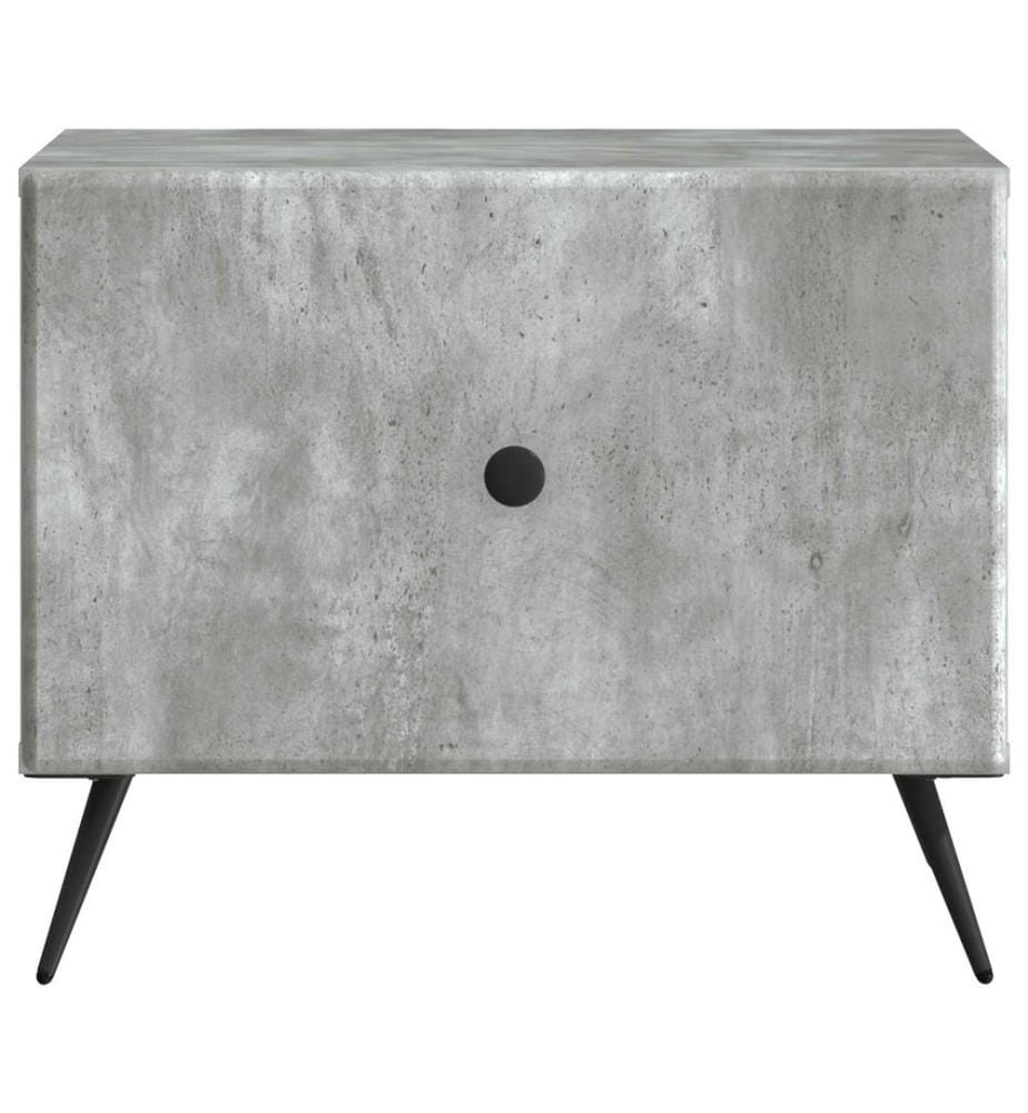 Couchtisch Betongrau 49 x 50 x 40 cm Holzwerkstoff