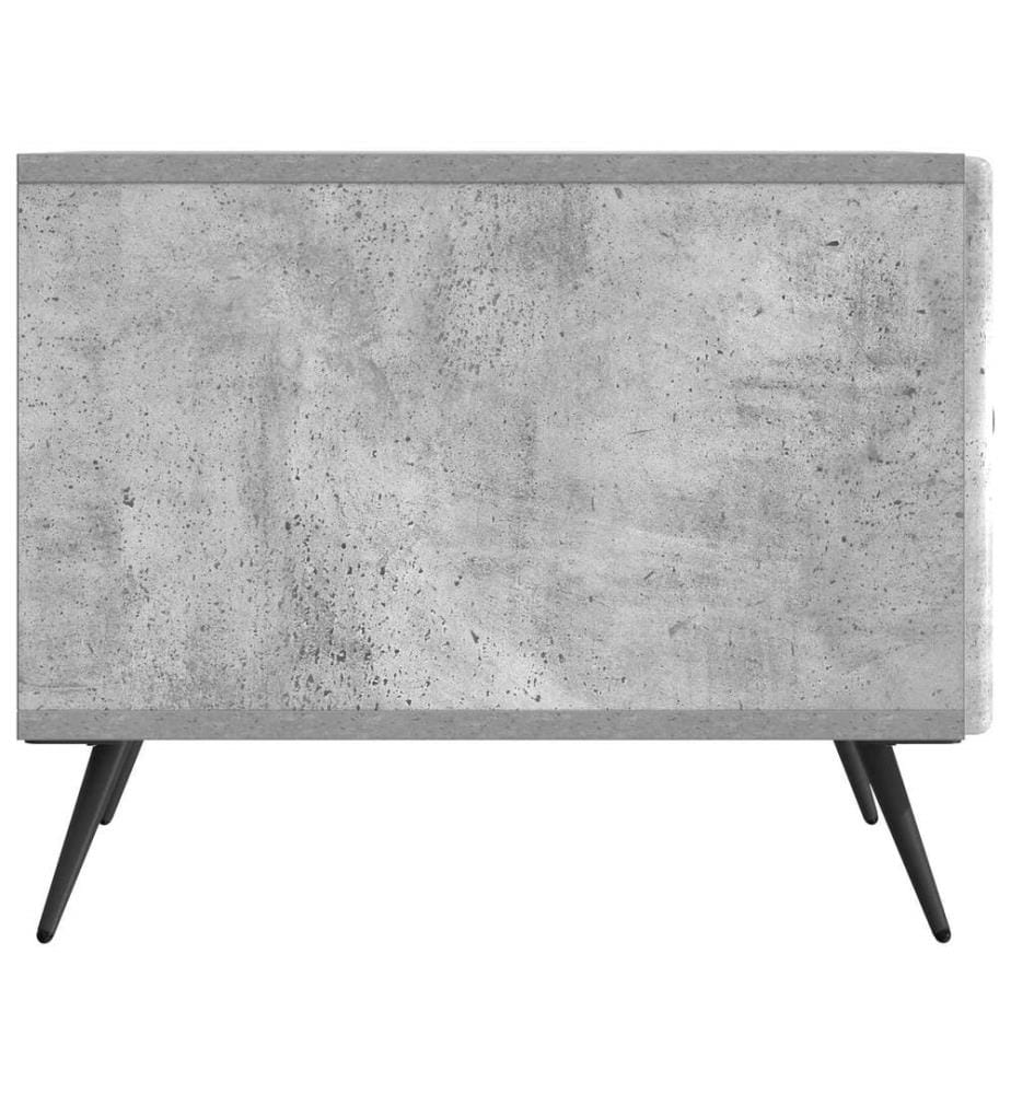 Couchtisch Betongrau 49 x 50 x 40 cm Holzwerkstoff