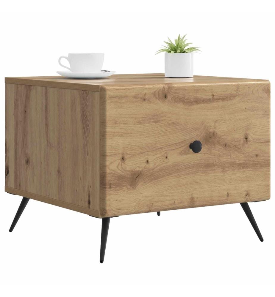Couchtisch Artisan-Eiche 49 x 50 x 40 cm Holzwerkstoff