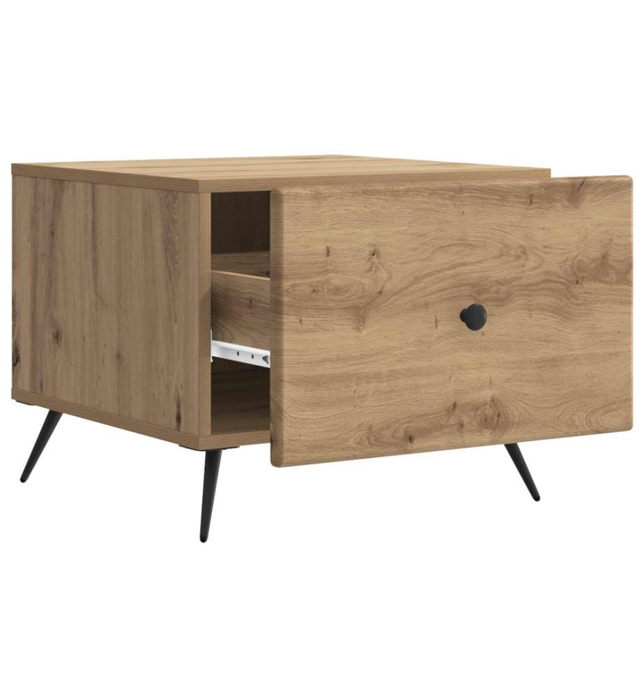 Couchtisch Artisan-Eiche 49 x 50 x 40 cm Holzwerkstoff