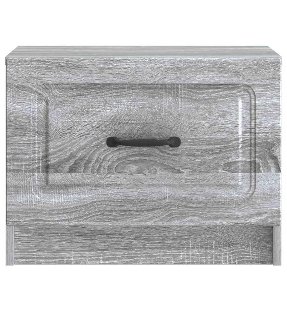Table basse Sonoma gris 49 x 50 x 37 cm Bois d'ingénierie
