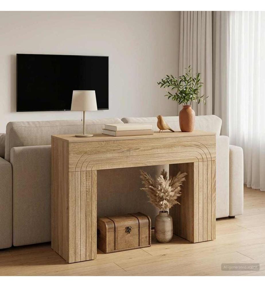 Couchtisch Sonoma-Eiche 102 x 35 x 75 cm Holzwerkstoff