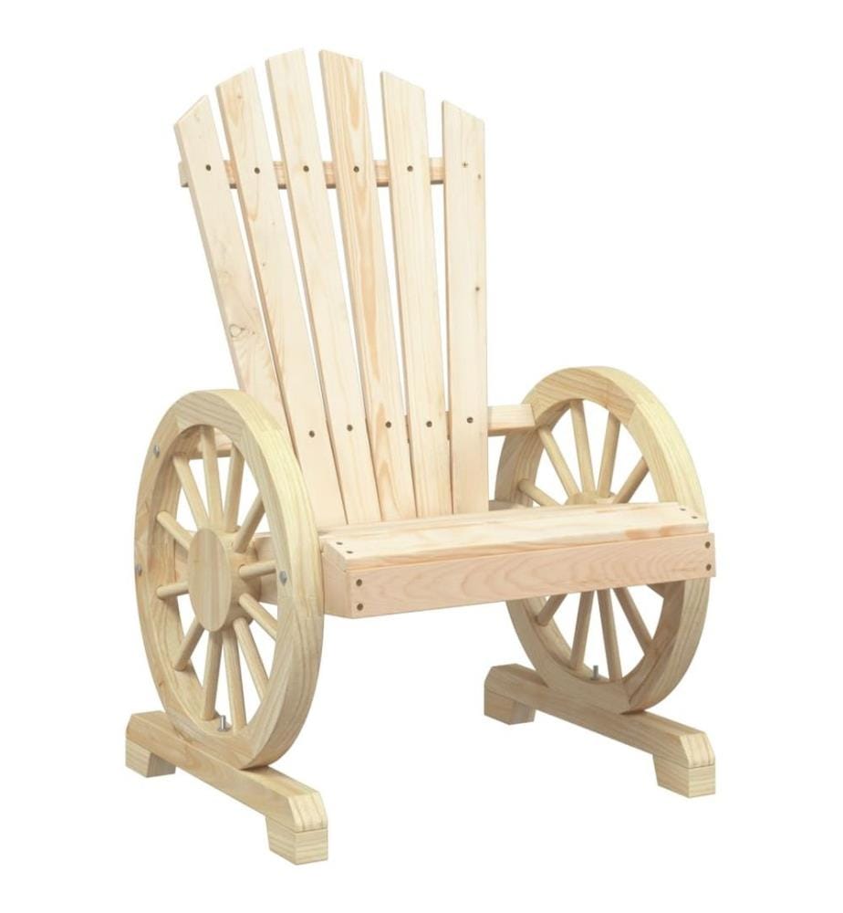 Chaises de jardin Adirondack 4 pcs bois de sapin massif