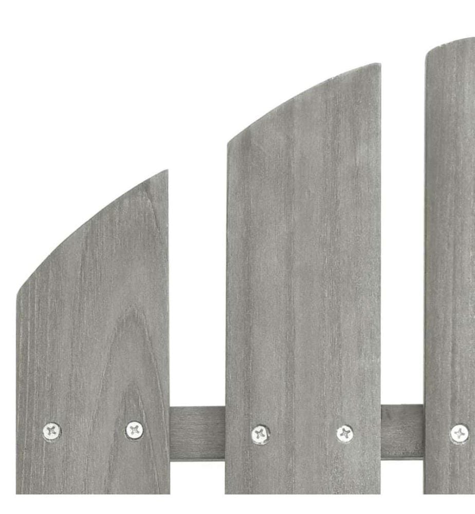 Gartenstuhl Holz Grau