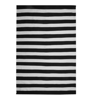 Outdoorteppich TAVAS Schwarz / Weiss 160 x 230 cm